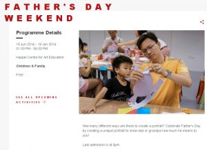 2016 Fathers' Day event