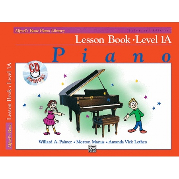 Alfreds Basic Piano Library Lesson Book Level 1a With Cd - 